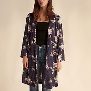 Express Floral Blazer Kimono